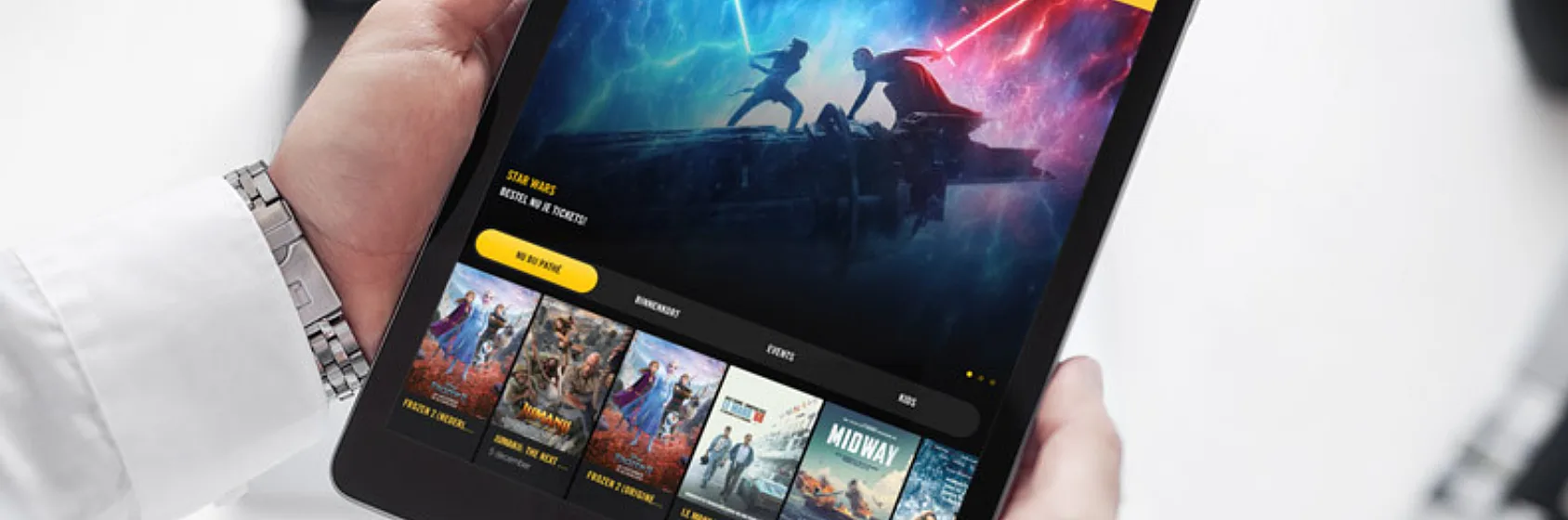 Pathé Cinemas App By dawn Technology
